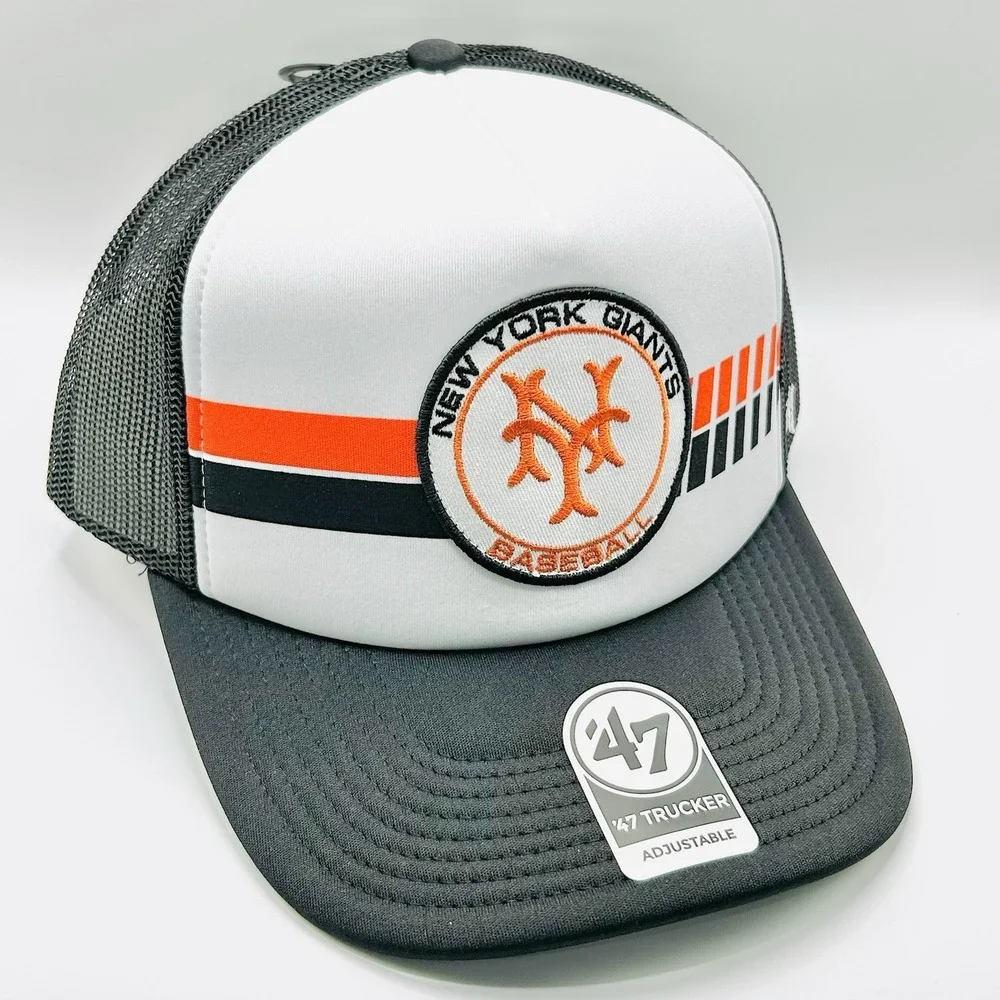 New York Giants San Francisco '47 Brand Retro Foam Trucker Hat Cap Snapback MLB